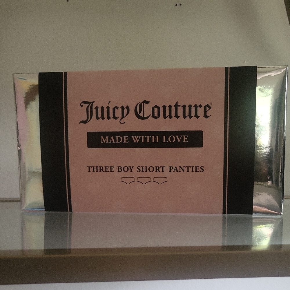 💕 JUICY COUTURE 💕 1 OF A KIND CHOCOLATE BAR PANTY SET- Box Designed By Seller! - Picture 2 of 4